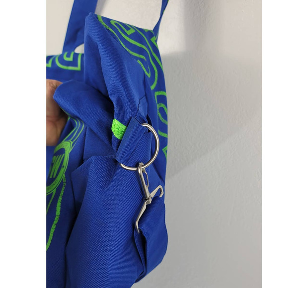 Seaworld Large Blue/Green Travel/Beach Bag - Picture 3 of 8